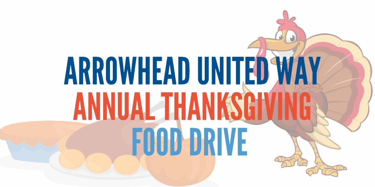 Arrowhead United Way Food Drive