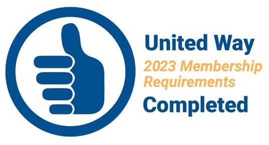 2023 United Way Membership Badge 